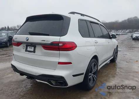 2022 BMW X7 xDrive40I z USA, uszkodzony, nr VIN 5UXCW2C05N9K70104